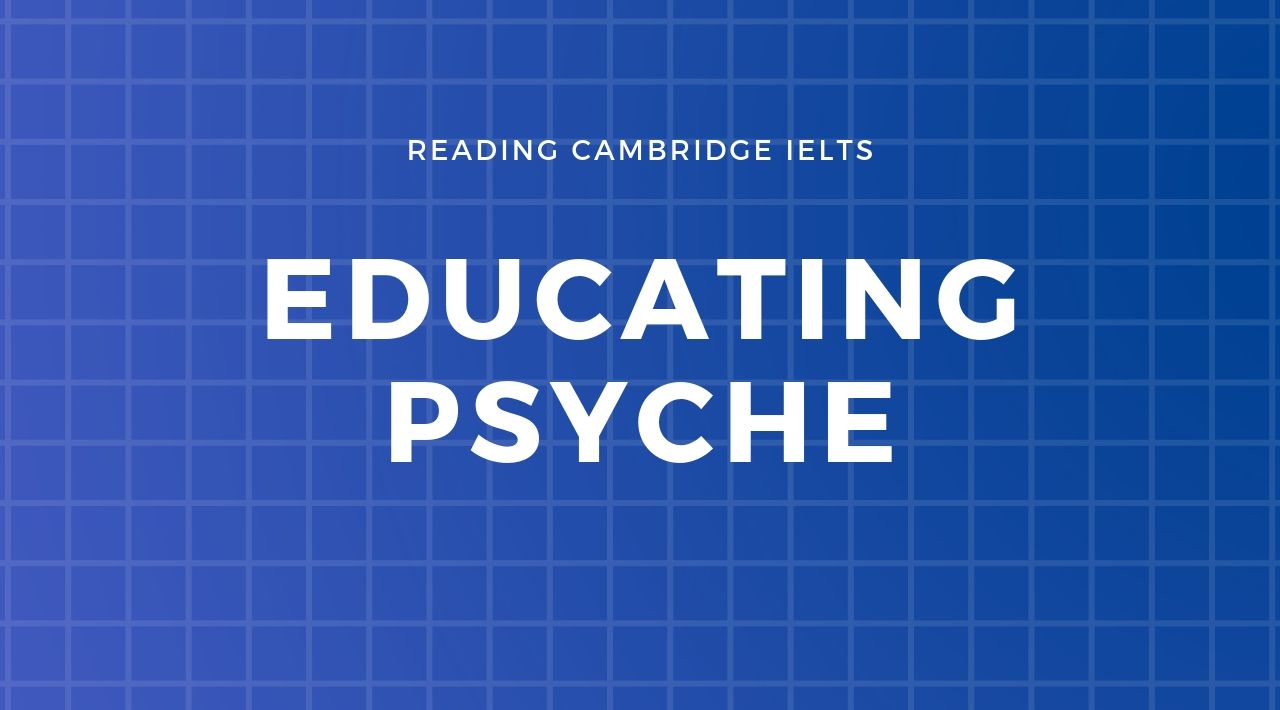 [Reading Cambridge 7]: Educating Psyche