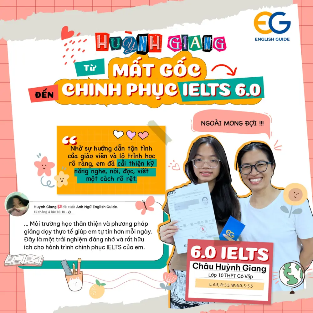 Huỳnh Giang - Từ mất gốc đến chinh phục IELTS 6.0