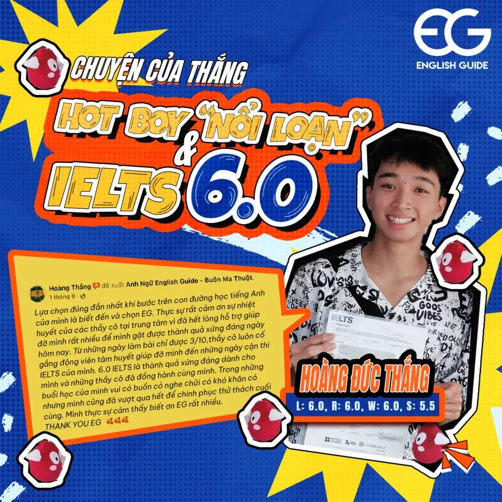 Chuyện của Thắng - Hot Boy "nổi loạn" với IELTS 6.0