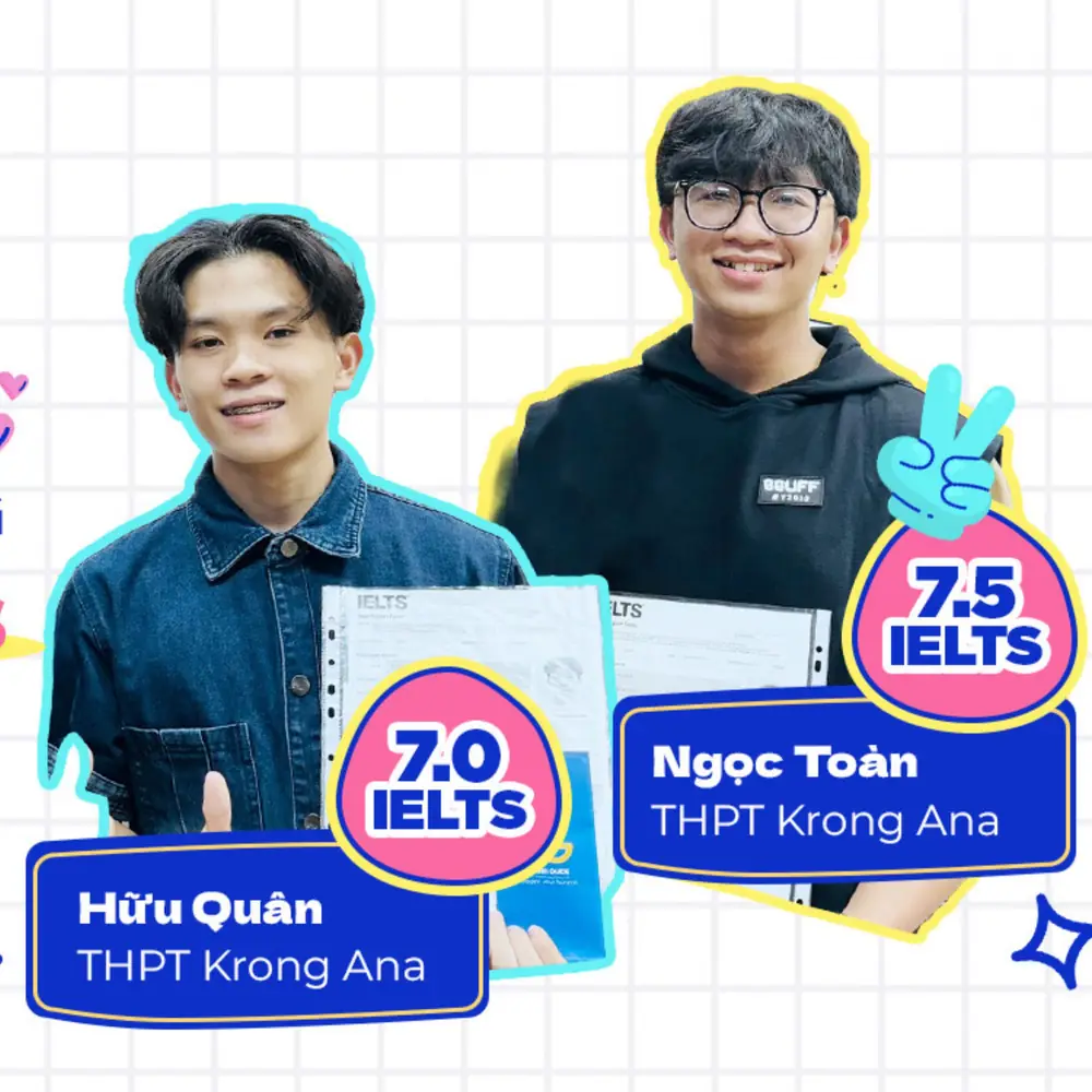 Đôi bạn thân vượt 40km đến học tại English Guide nhằm chinh phục 7.0+ IELTS
