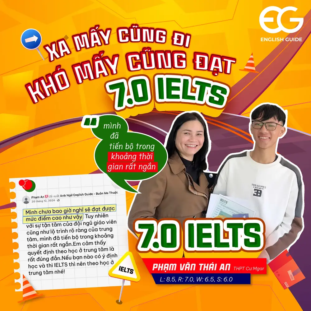 Thái An - Xa mấy cũng đi, khó mấy cũng đạt 7.0 IELTS