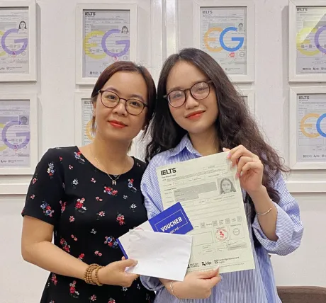 Nguyễn Hoàng Ngân đạt IELTS 7.5