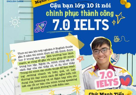 Chử Mạnh Tiến - 7.0 - BMT