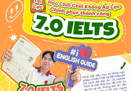 Nguyễn Trọng Tài Lực đạt ielts 7.0