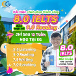 Đắc Huân chinh phục thành công 8.0 IELTS chỉ sau 12 tuần học tại English Guide