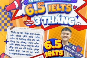 Hồ Diên An Khoa đạt ielts 6.5